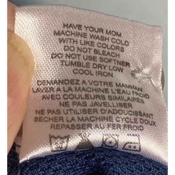 Travis Mathew Polo Shirt Mens XL Navy Stripe Pima Cotton Performance Stretch - Picture 7 of 9